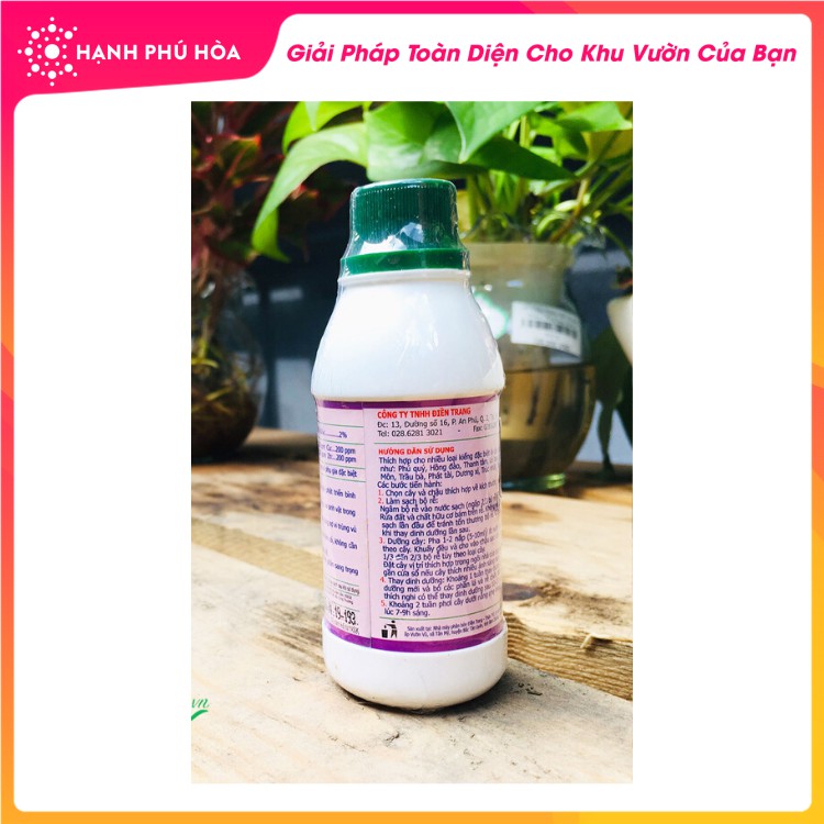 Dung Dịch Dinh Dưỡng Thủy Canh TRIMIX DT 100ml/Chai-Thân Thiện Môi Trường, Chuyên Cho Cây Kiểng, Giúp Cây Phát Triển Tốt