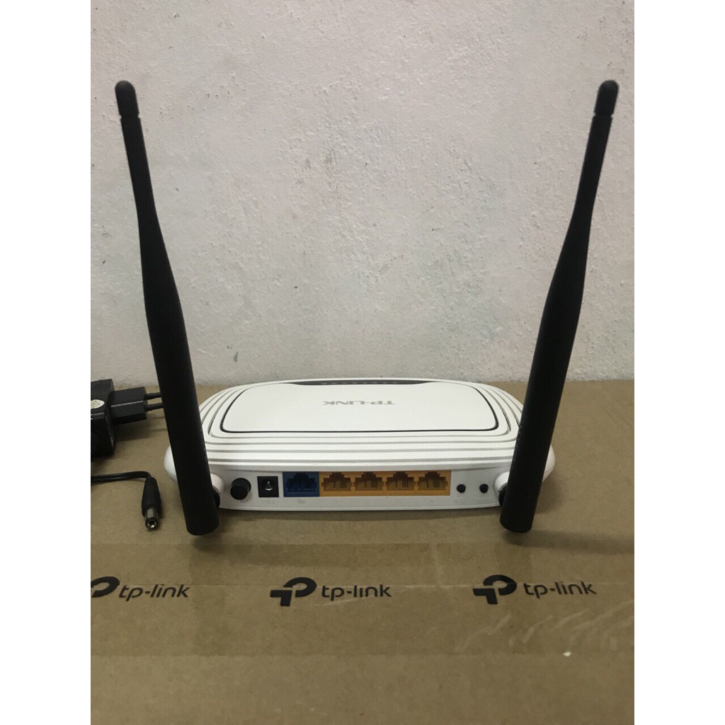 Bộ phát wifi Tplink WR 841n 2 râu giá rẻ router modem wifi đã qua sử dụng