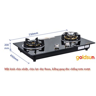 Bếp ga âm Goldsun 8077GEA