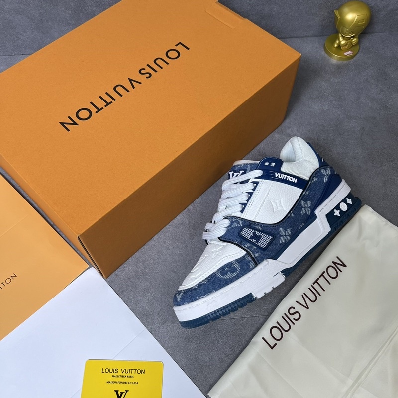 GIÀY LV XANH TRẮNG LAI AU CAO CẤP 1:1