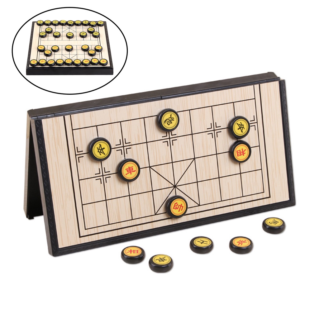 Chinese Chess Chinese Chess Game PVC Plastic Board Game for Two Players