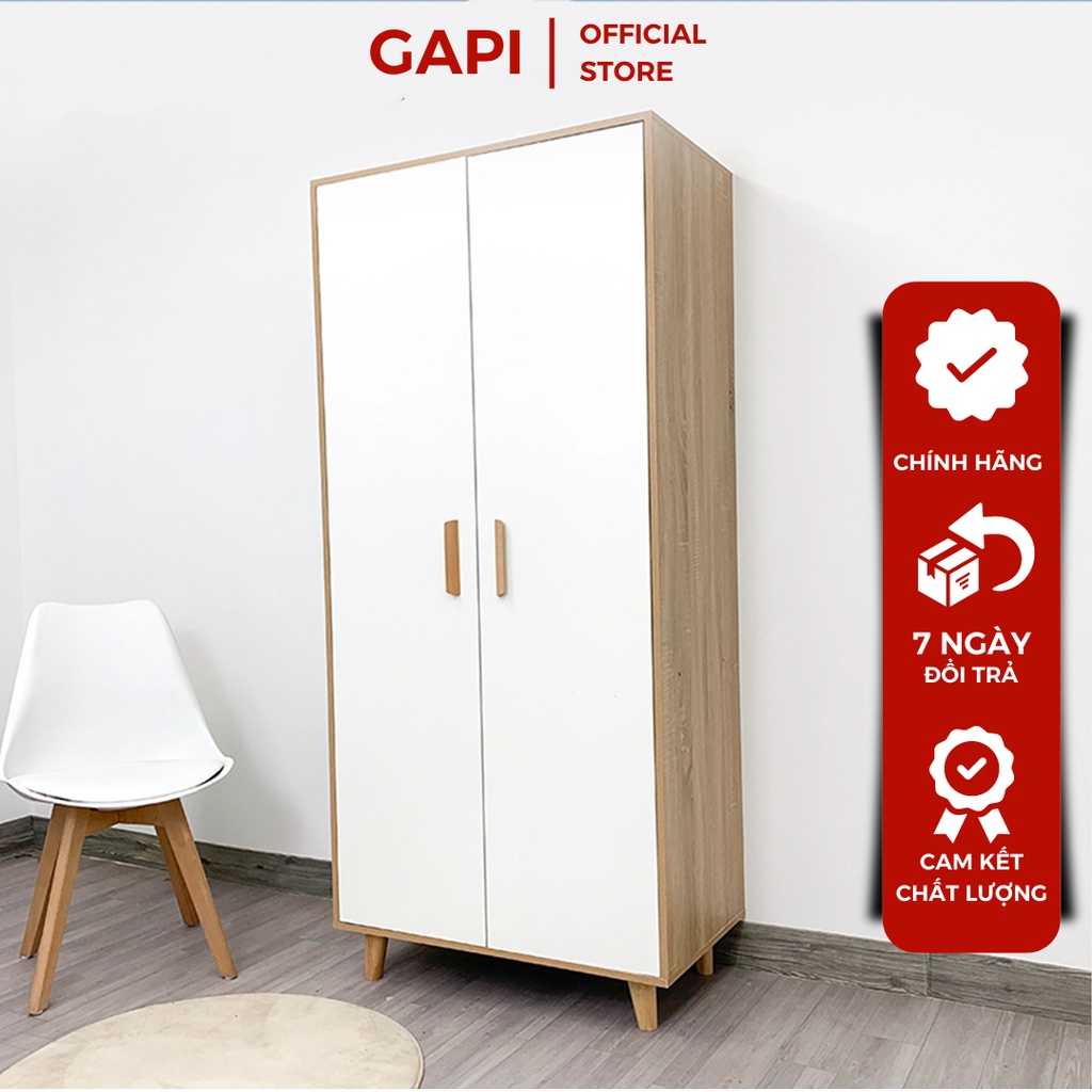 Tủ Quần Áo GAPI Shelf Phong Cách Nordic - GP129