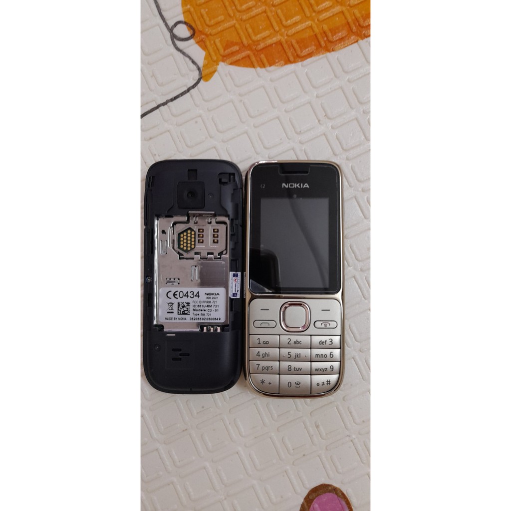 [HÀNG CHÍNH HÃNG] Điện thoại Nokia c2-01 Zin Kèm Pin Sạc bảo hành 6 tháng ẢNH THẬT | BigBuy360 - bigbuy360.vn