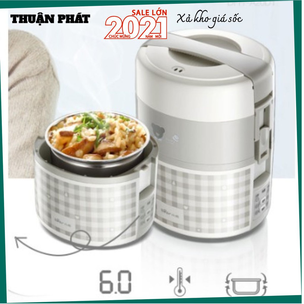 Hộp cơm cắm điện DFH-A20D1, sử dụng để nấu, hâm nóng, giữ nhiệt cho thắc ăn