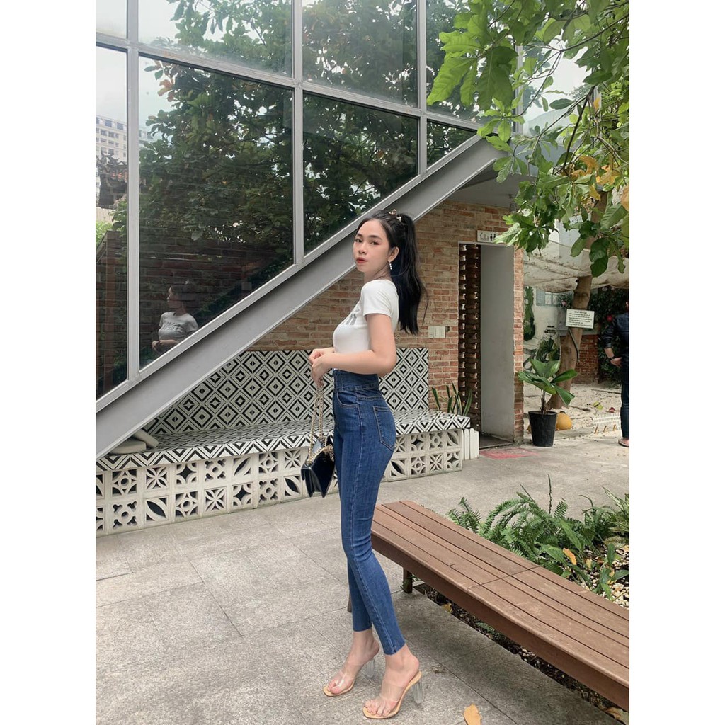 Quần jeans Xanh khuy nhọn mã 2000( kèm ảnh thật,video) | BigBuy360 - bigbuy360.vn