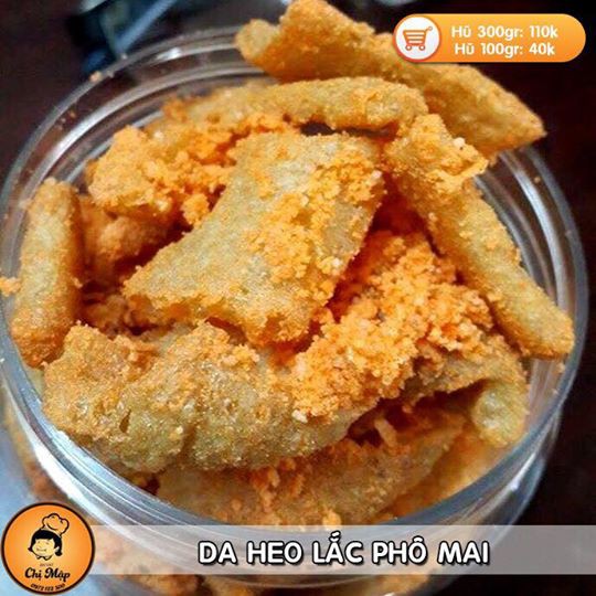 - Da Heo Lắc Phô Mai 300gr