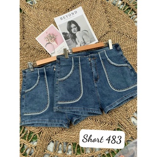 Short giãn đính hạt siêu sang 32-36