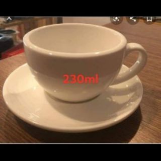 Combo 10 cốc cafe capuchino 250ml kèm đĩa