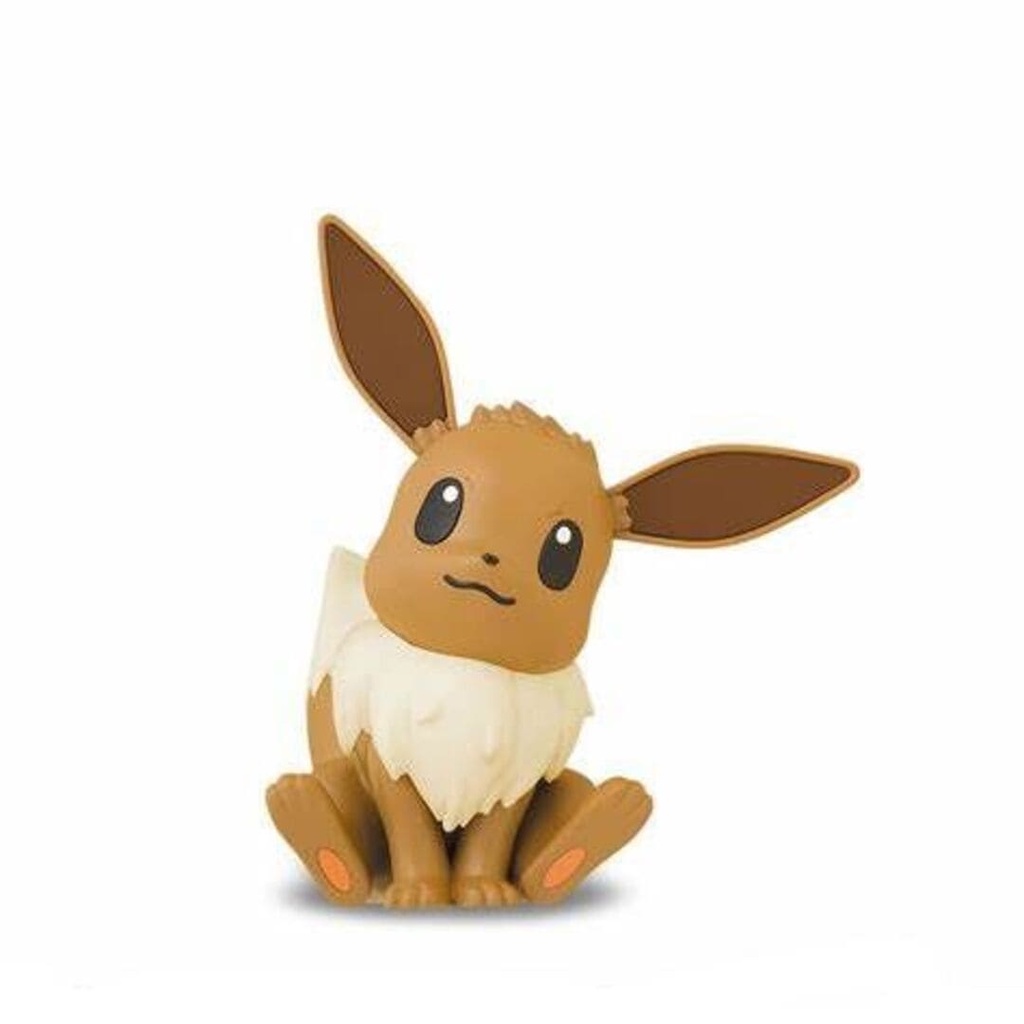 Mô hình Pokemon Eevee 8cm Quick 04 BANDAI Mô hình có khớp lắp ráp Nhựa PVC CHÍNH HÃNG NHẬT POKBD01