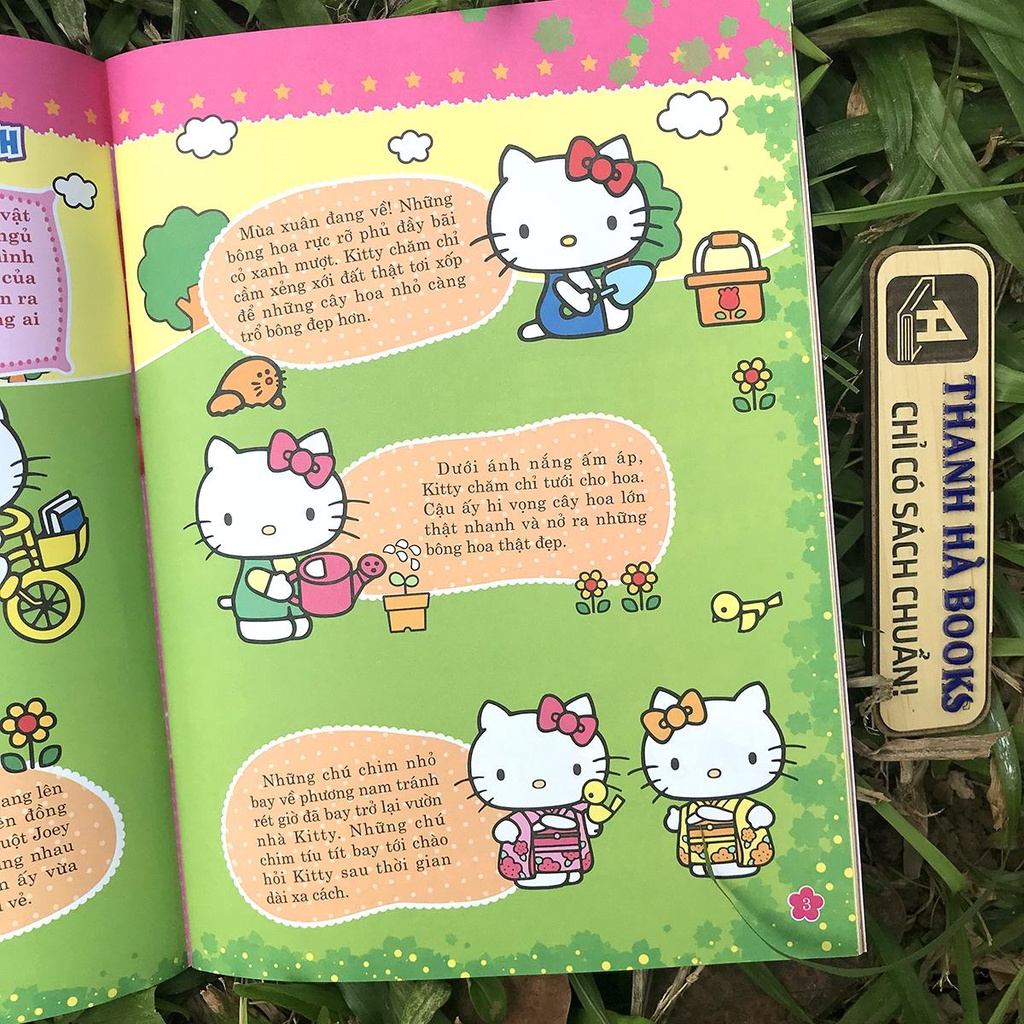 Sách - Hello Kitty - Bộ Sưu Tập 1000 đề can - Combo 4 quyển lẻ tùy chọn - Dành cho trẻ từ 2-8 tuổi