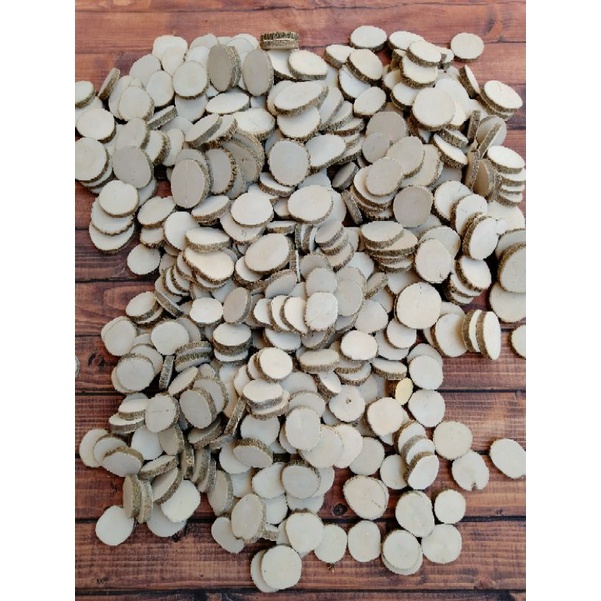 100 lát gỗ trơn Decor 3-4cm