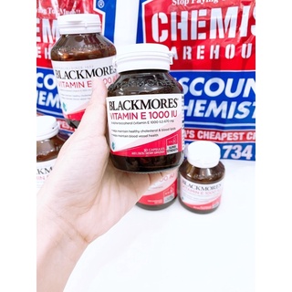 [ HÀNG ÚC] Vitamin E Blackmore 1000iu 100 Viên