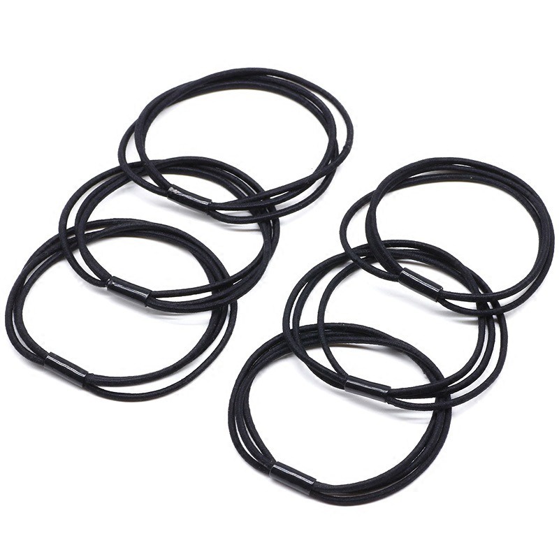 Cột tóc dây đôi nơ đơn giản chắc chắn giá rẻ COT11