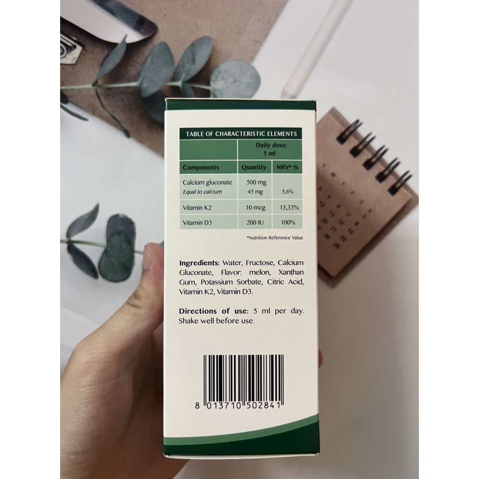Thực phẩm bảo vệ sức khỏe Bone Cal ( 150ml )