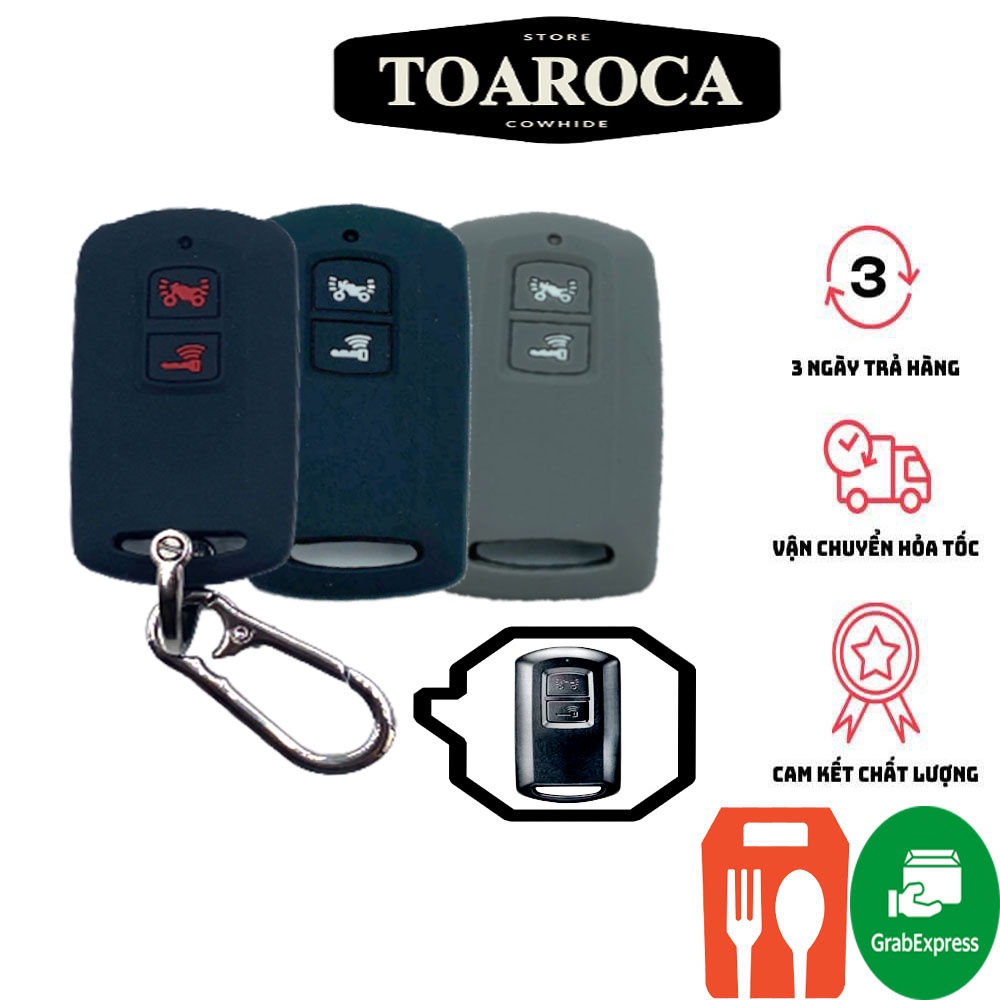 Bao chià khóa smartkey Silicon xe Honda Air Blade 150, Vario 150, Airblade 2020, Lead 2020 smartkey Toaroca chống trầy