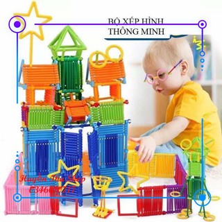 Hộp que xếp hình cho bé