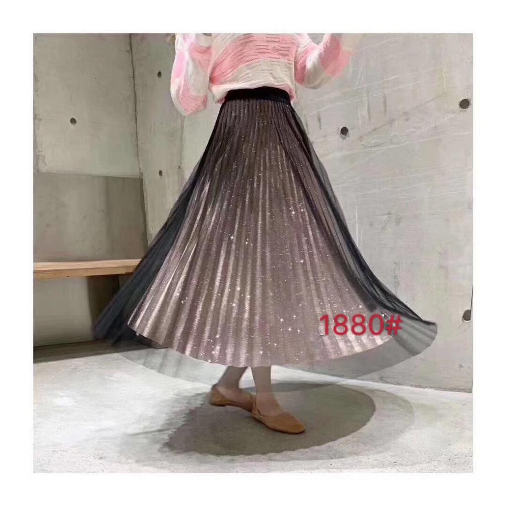 Chân Váy Xếp Ly Dáng Dài 2 Lớp Cực Chất Cho Nàng Thích Điệu Đà | BigBuy360 - bigbuy360.vn