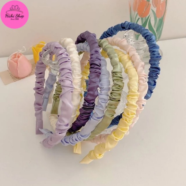 [MẪU MỚI NHẤT] Xước Tóc Vải Tiểu Thư Phong Cách Hàn Quốc