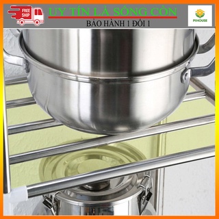 Sỉ toàn quốc kệ để xoong nồi chảo inox 5 tầng sắp xếp xoong nồi nhà bếp - ảnh sản phẩm 3