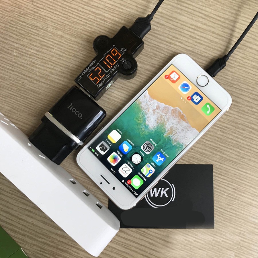 [BigSale] Bộ dây + sạc Hoco C12 cổng Iphone lightning xịn