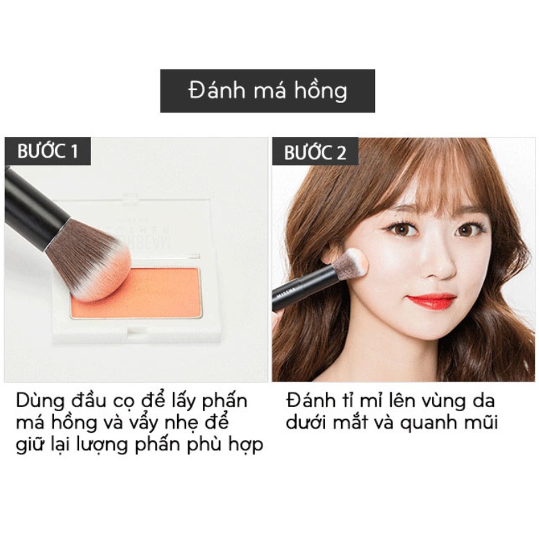 CỌ MÁ HỒNG &amp; PHẤN PHỦ [Missha] Artis Tool Portable Brush #205