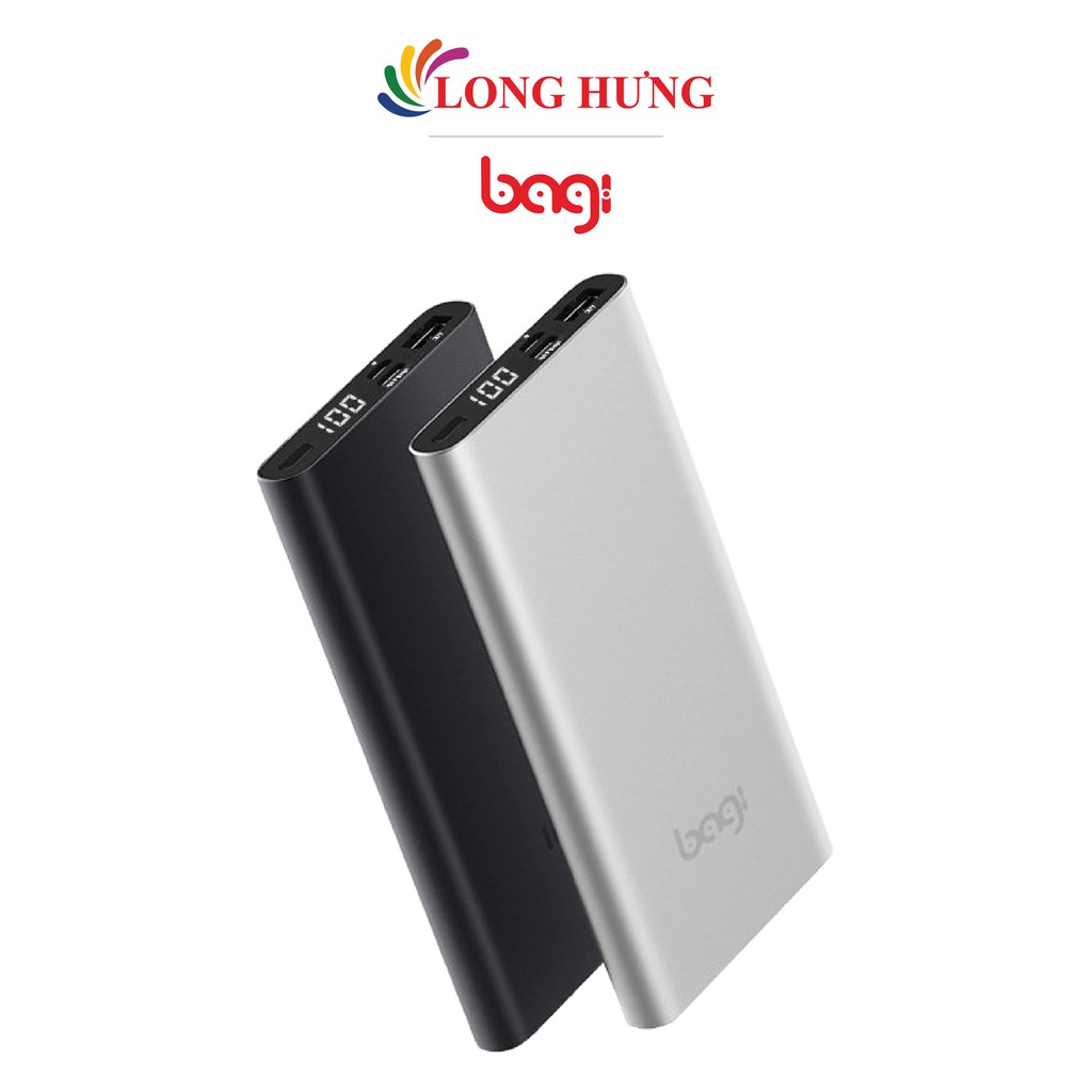 Sạc dự phòng Bagi 10000 mAh PB-P2 - Hàng chính hãng