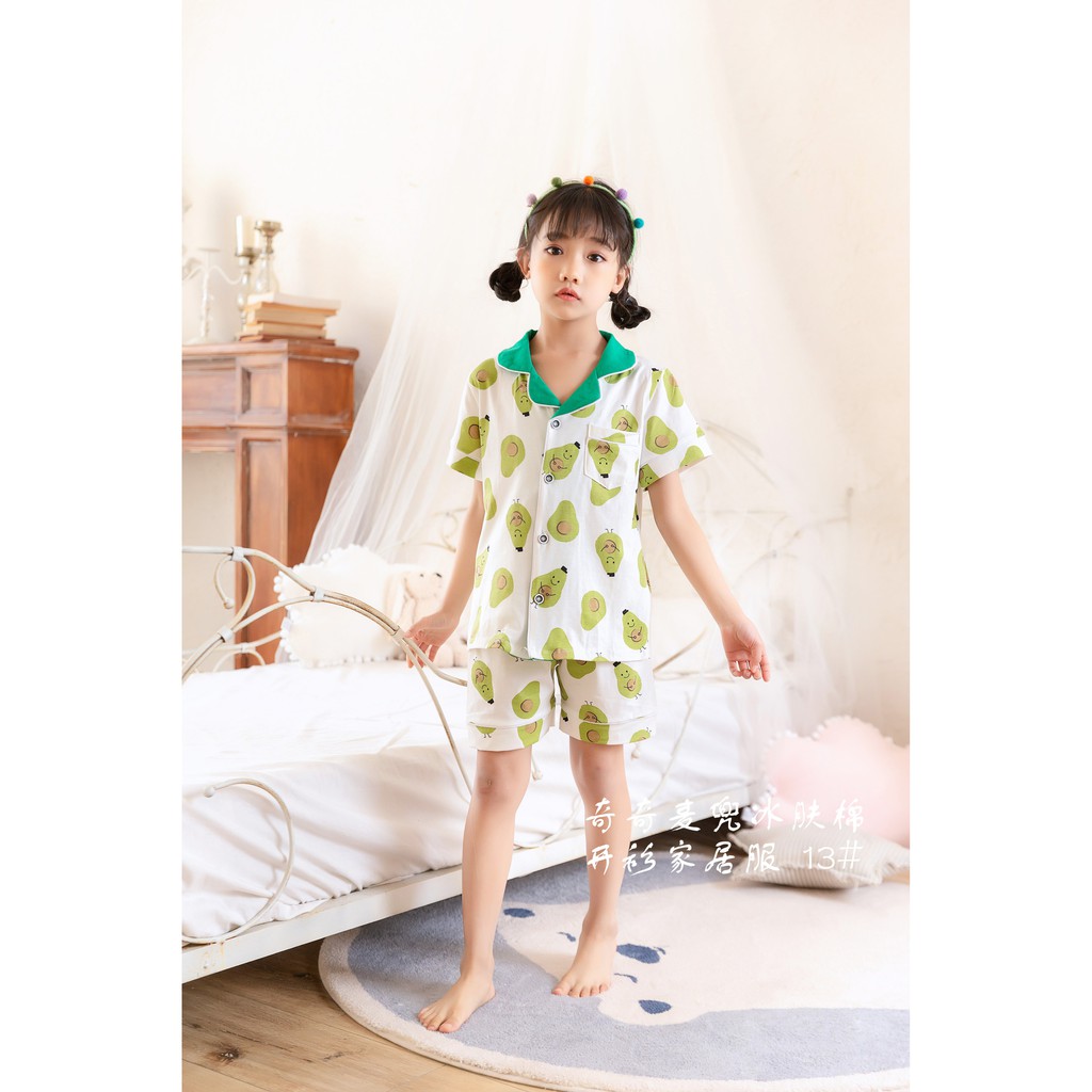 Đồ Bộ Pijama Hãng QiQi Hàng Quảng Châu cao cấp size 90-130