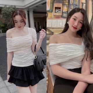 ÁO GÂN ĐẮP NGỰC LỆCH VAI
