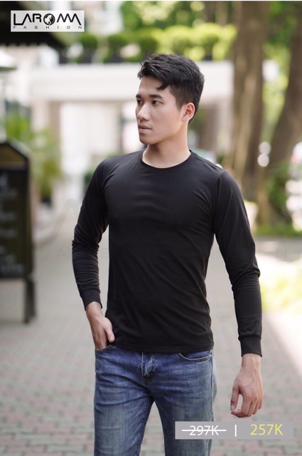 Áo giữ nhiệt nam Laroma cổ tròn - khử mùi | BigBuy360 - bigbuy360.vn