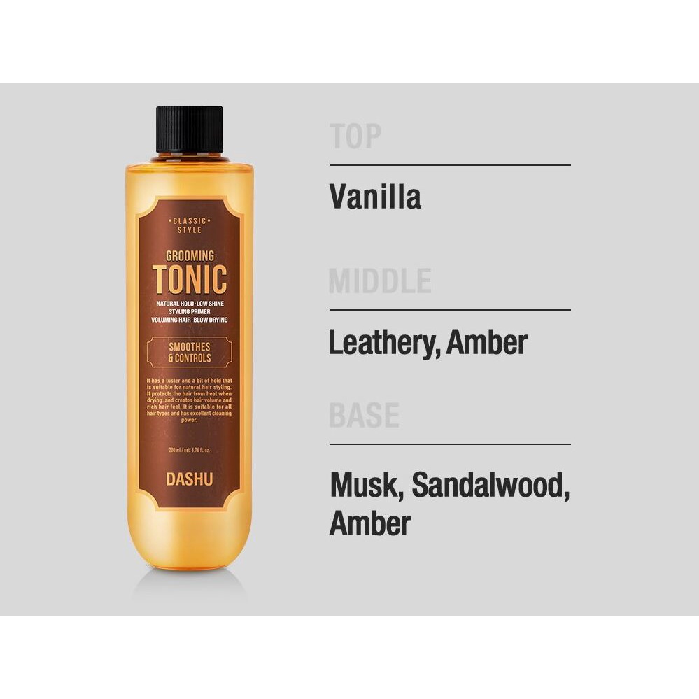 Sáp nước tonic vuốt tóc DASHU tạo kiểu tóc dày cổ điển 100ml / 200ml