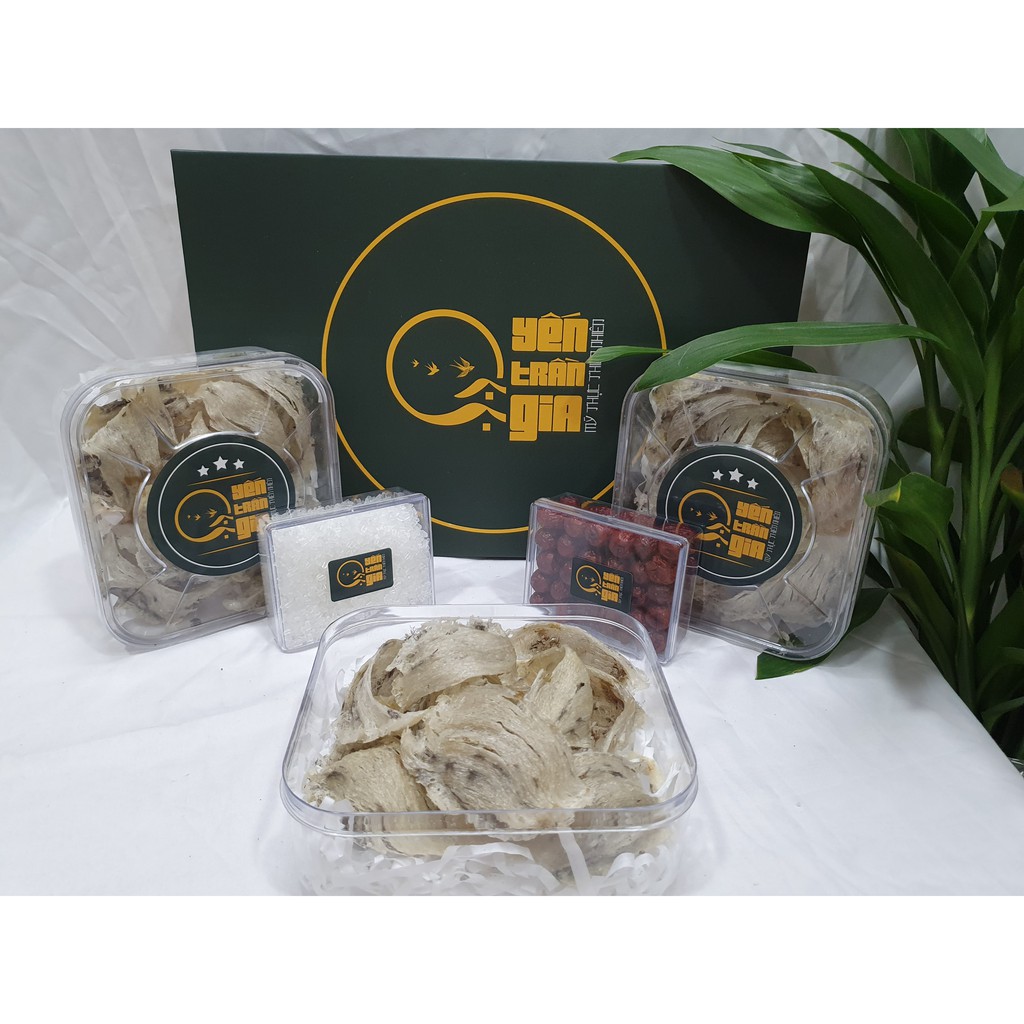 Yến sào thô nguyên tổ 50 gram [Yến Trần Gia]