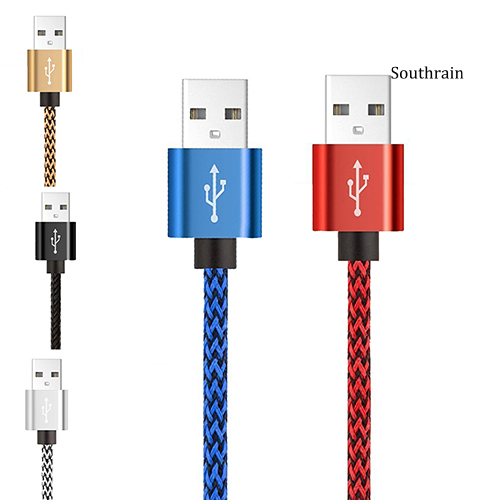 Southrain USB 2.0 to USB 3.1 Type C 5Gbps High Speed Sync Nylon Braid USB Cable Cord