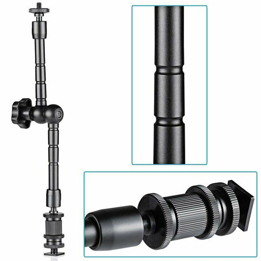 Kẹp Gắn Máy Ảnh Có Đèn LED AUGUSTINE