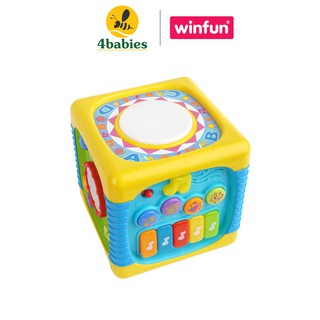 Hộp âm nhạc thả hình khối đa năng cho bé Winfun 0741