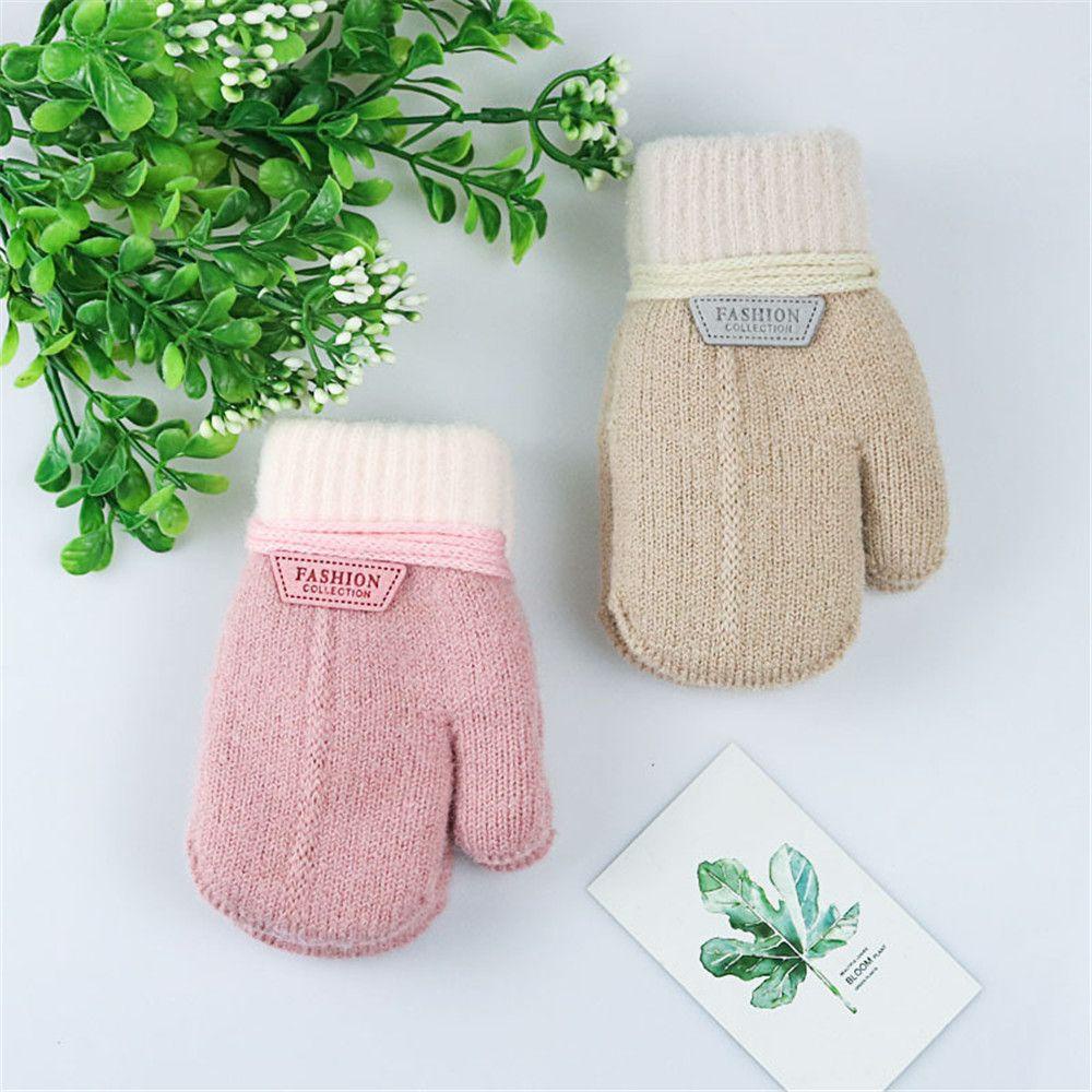 Găng Tay Mềm Mại Dày Dặn Giữ Ấm Mùa Đông Cho Bé MIHAN1