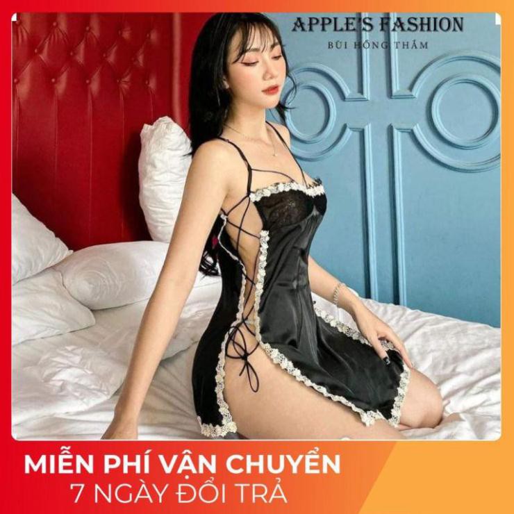 Váy Ngủ Sexy, Đầm Ngủ Sexy Đan Dây Hàng Quảng Châu Cao Cấp