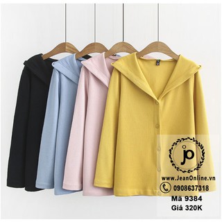 Bigsize Nữ - Áo Khoác Len Dệt Kim (MS: 9384) - ngoại cỡ - hàng có sẵn