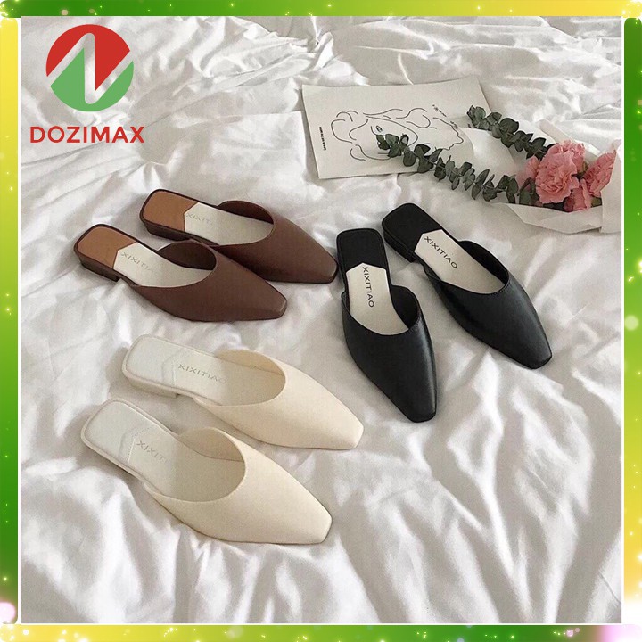 Dép sục nữ đẹp – Dozimax – SU01, dép sục nữ mũi nhọn, dep sục nữ 2019, dép sục nữ Hà Nội, dép nữ, dép sục nhựa, dép đi h