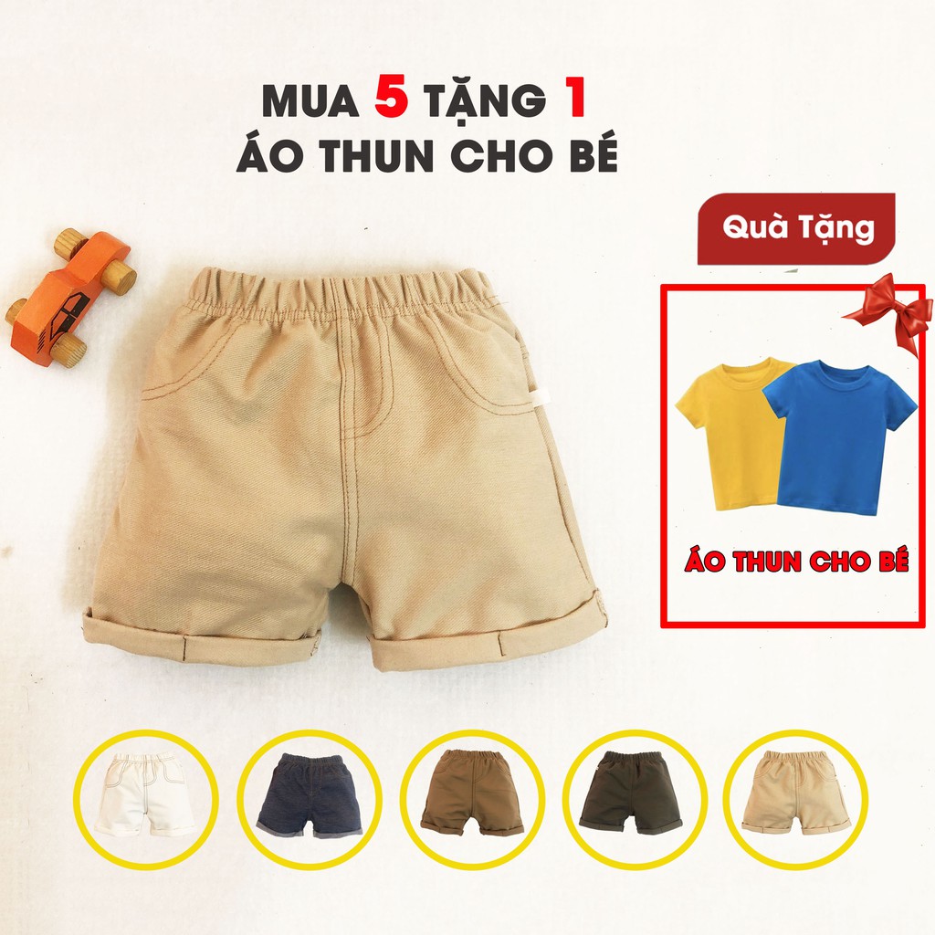 Quần đùi cho bé trai, bé gái size nhí từ 8-20kg