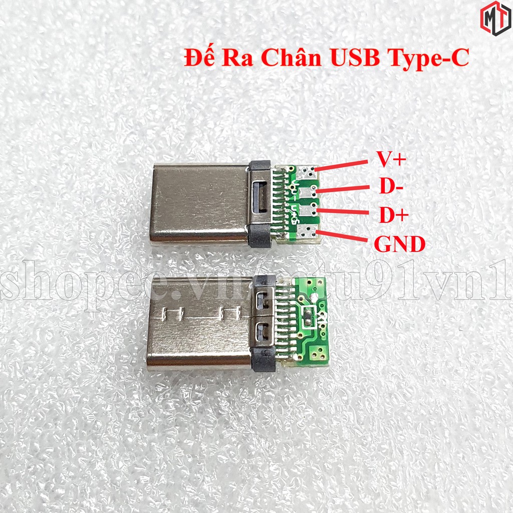Đế ra chân USB 3.1 Type-C (chân sạc)