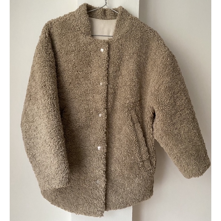 ÁO KHOÁC LÔNG CỪU 2HAND