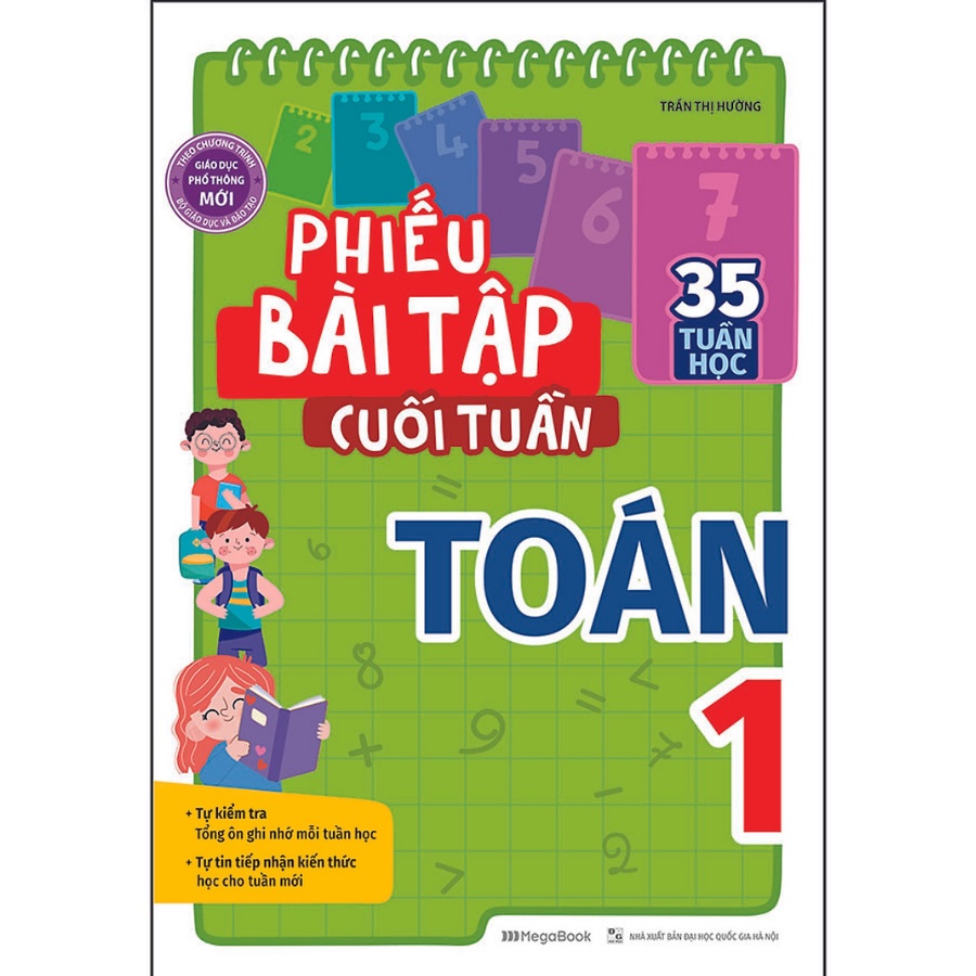 Sách - Phiếu Bài Tập Cuối Tuần Toán 1 (35 Tuần Học) - MEGA