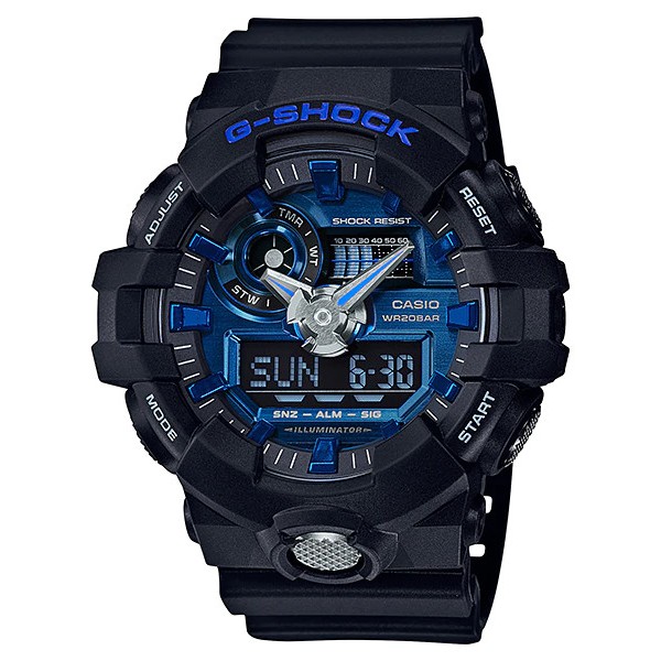 Đồng Hồ Casio Nam Dây Nhựa G-SHOCK GA-710-1A2DR Chính Hãng