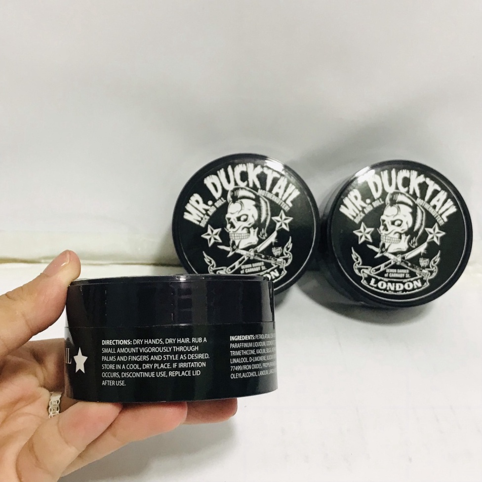 Sáp vuốt tóc nam giữ nếp siêu cứng DUCKTAIL
