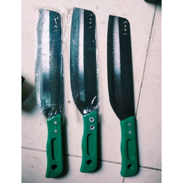 Bộ 3 dao thái Đa Sỹ cán nhựa bền đẹp dài dùng thái thịt rau củ quả Giá sỉ