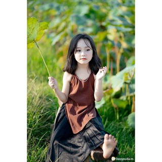 Yếm và váy đụp cho bé 4-6t
