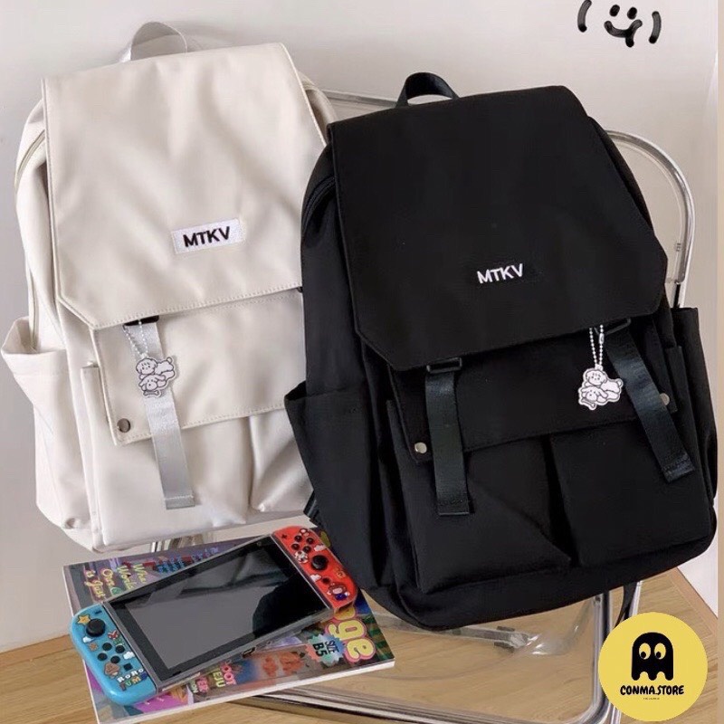 Balo đi học Hàn Quốc nắp gập MTKV basic xinh xắn 🌷🎀 HÀNG CÓ SẴN 🍀🌈