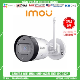 [Giá Ưu Đãi] Camera IP Wi-Fi IMOU IPC-G42P 4M Ngoài Trời