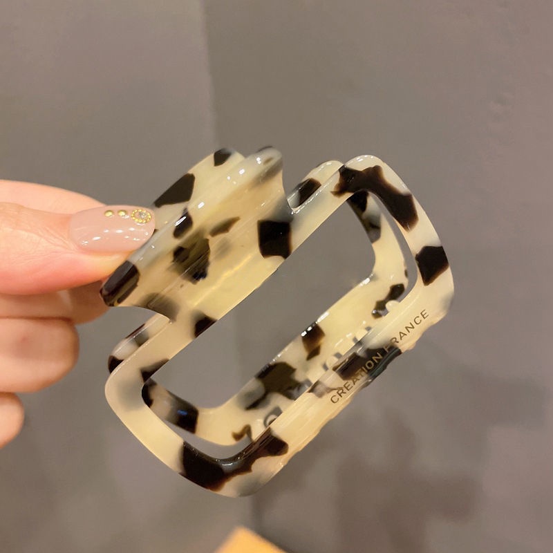 Kẹp Tóc Màu Vàng Đen Thời Trang Dành Cho Nữ