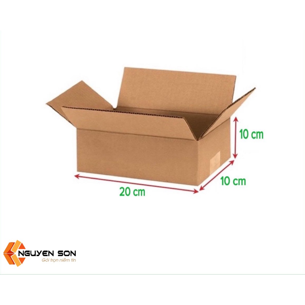 ** 20x10x10 ** Thùng Hộp Carton Đóng Gói Hàng Cần Thơ